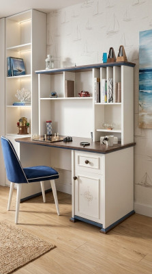 Schreibtisch Holztisch Jugendzimmer Tisch Regal Tische Massivholz Computertisch