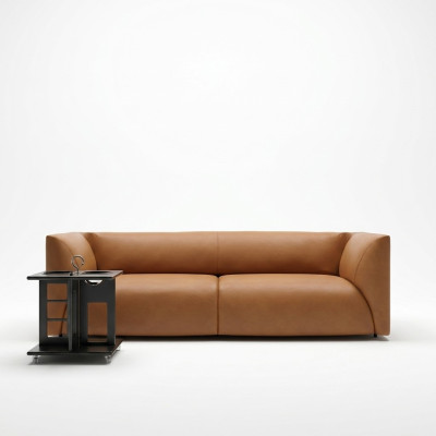 Chesterfield 4 Sitzer Polster Sofas Design Luxus Sofa Textil Couchen Neu