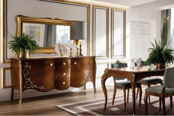 Möbel Kommode Sideboard Schrank Klassische neu Kommoden Holz Schränke Anrichte