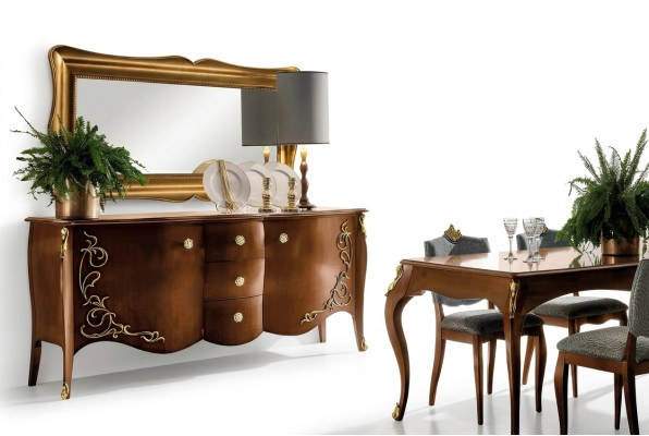 Möbel Kommode Sideboard Schrank Klassische neu Kommoden Holz Schränke Anrichte