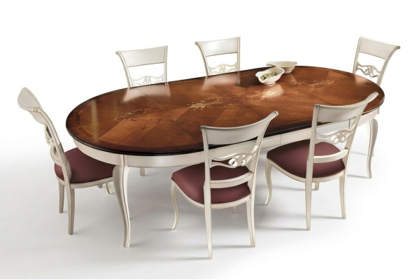Komplett Set Esstisch 6x Stühle Esszimmer Set Ess Gruppe Holz Tisch Tische 7tlg