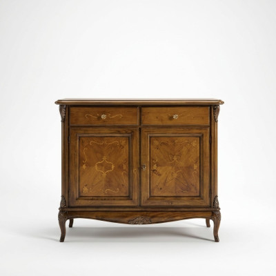 Kommode Wohnzimmer Kommoden Schubladen Holz Kleiderschränke Massiv Sideboard Neu