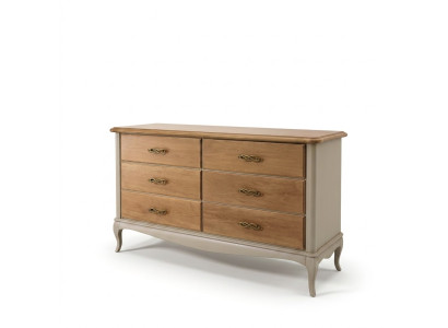 Wohnzimmer Kommode Kommoden Schubladen Holz Diener Fall Kabinett Massiv Neu