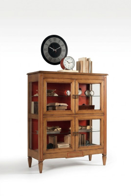 Wohnzimmer Anrichte Glas Schrank Vitrine Esszimmer Anrichte Holz Schränke Möbel