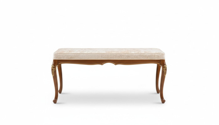 Ottomane Hocker gepolstert Bank Fußhocker Sitz Pouffe Wohnzimmer Designer Neu