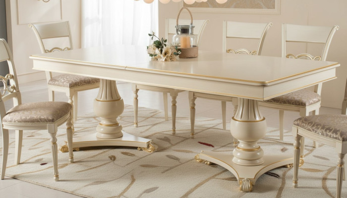 Luxuriöser Esszimmertisch Esszimmertisch Holztische StylesElise Esszimmermöbel
