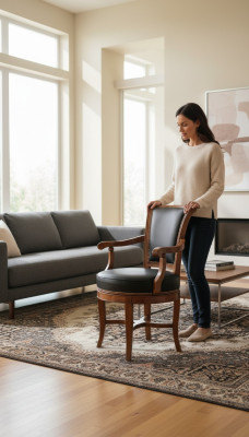 Lehnstühle Klassische Stühle Esszimmer Italienische Möbel Holz Luxus Stuhl Neu