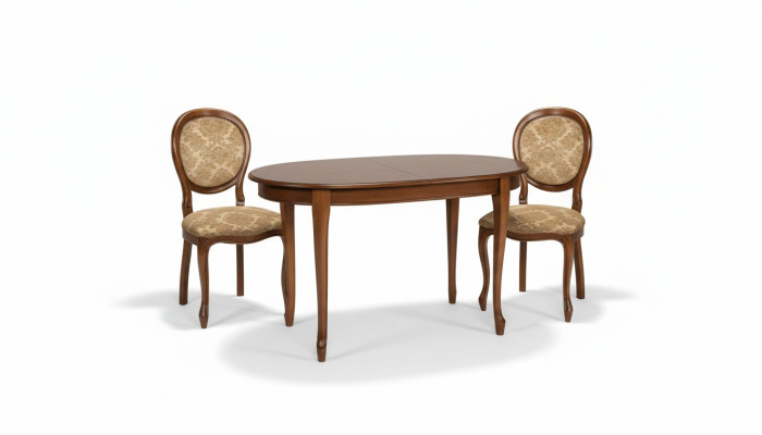 Tisch Set 2x Stuhl Esszimmerstuhl Stuhle Holz Luxus Essgruppe Garnitur 3tlg Neu