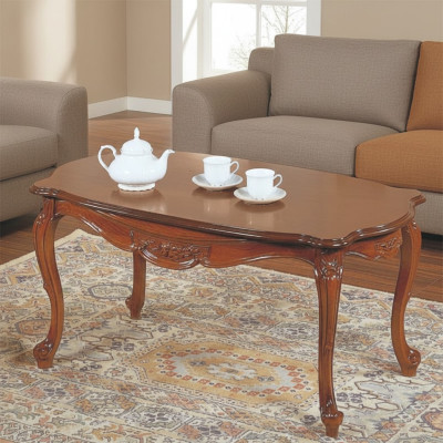 Rechteckiger Couchtisch Holz Tische Wohnzimmer Italienische Möbel Tisch Luxus