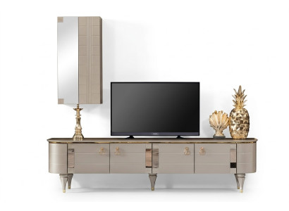 Sideboard Schrank Wand Moderne tv Holz Garnitur Set Möbel Wohnwand Vitrine rtv