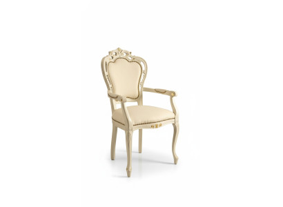 Stuhl Esszimmerstuhl Möbel Stühle Holz Klassischer Luxus Design Lehnstuhl Neu