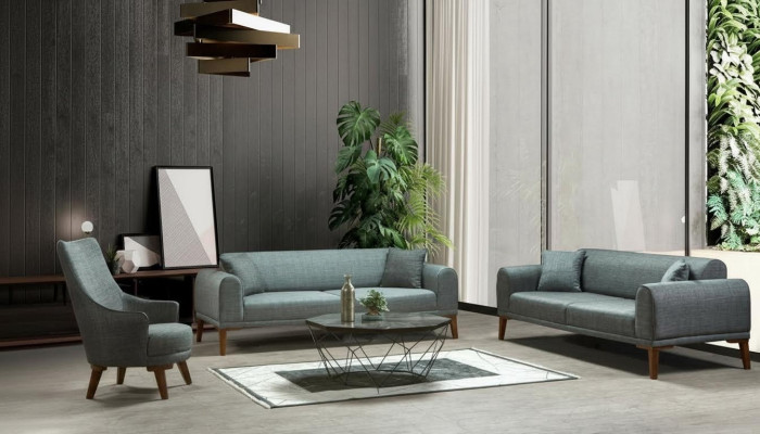 Moderne Sofagarnitur 331 Sitz Sofa Sitz Couch Polster Couchen Möbel