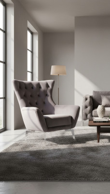 Luxus Sessel Einsitzer 1 Sitzer Polster Designer Textil Stoff Modern