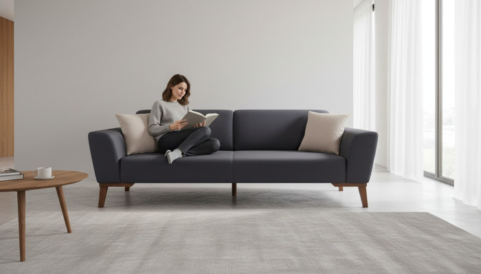 Luxus Sofa 3 Sitzer Designer Couchen Dreisitzer Polster Möbel Textil