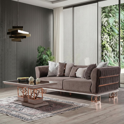 Wohnzimmer Dreisitz Sofa 3 Sitzer Sofas Sitz Modern Design Couch Möbel Stil