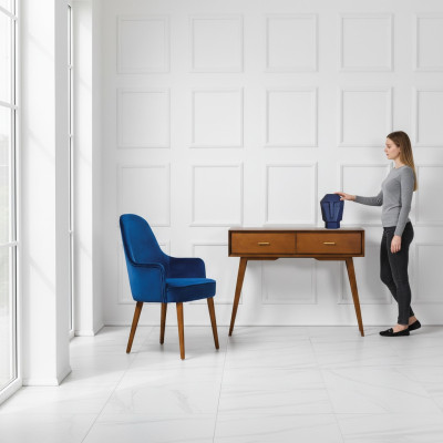 Gruppe Konsolentisch Stuhl Kommode Konsole Sitzer Modern Holz Schlafzimmer Tisch