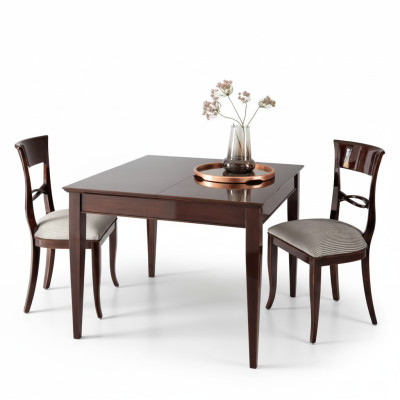 Esszimmertisch Esstisch Hochglanz Tisch Holz Essecke Esszimmer Ausziehbarer Neu