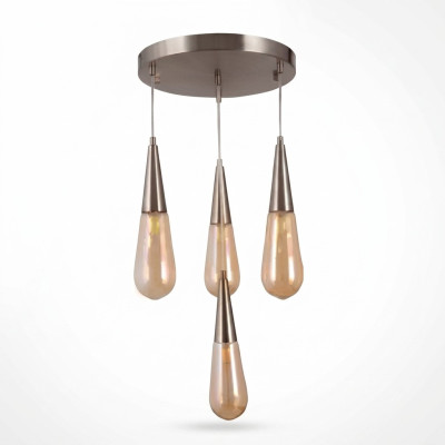 Kronleuchter Deckenkronlampe Deckenleuchter Deckenlampe Modern Beige