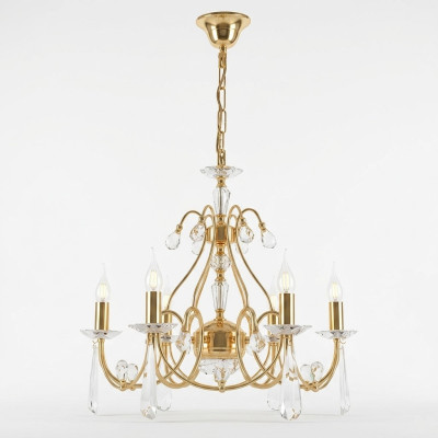 Klassische Deckenlampe Kronleuchter Deckenleuchter Gold Lichtkronleuchter Neu
