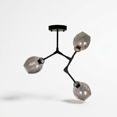 Lüster Kronleuchter Deckenlampe Deckenleuchter Lampen Modern Schwarz