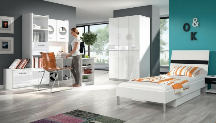 Schlafzimmer Schrank Modern Stil Kleiderschränke Kinder Jugend