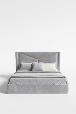Doppelbett Luxus Betten Polster Schlafzimmer Möbel Neu Beleuchtetes Bett Design