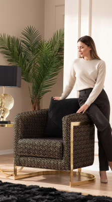 Sessel Moderne Einsitzer Designer Einsitzer Wohnzimmer Luxus Sessel Möbel Neu