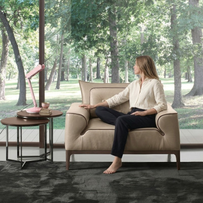 Sessel Sitz Modern Design Moderner Leder Einsitzer Relax Stil Luxus Möbel Neu