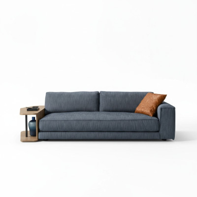 Sofas Zimmer Möbel Dreisitzer Design Dreisitzer Couch Polster Sofa Blau Prianera