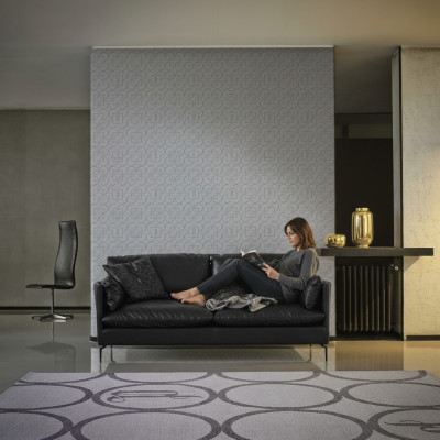 Sofa 3 Sitz Sofas Sitz Design Couch Dreisitzer Luxus Möbel Stil Leder Prianera