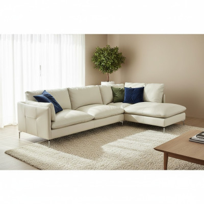 Ecksofa L form Leder Luxus Design Sofa Polster Couch Couchen Möbel neu