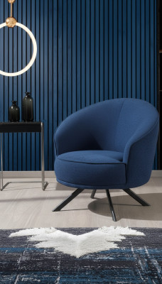 Sessel Luxus Einsitzer Couch Textil Sofa Polstermöbel Coucher Blastoff Textil