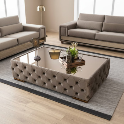 Luxus Klassisch Couchtisch Tisch Design Tische Holz Wohnzimmer Beistell Neu