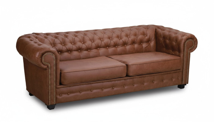 Chesterfield Sofa Stoff  Design Sofas Bettfunktion Wohnzimmer Couch
