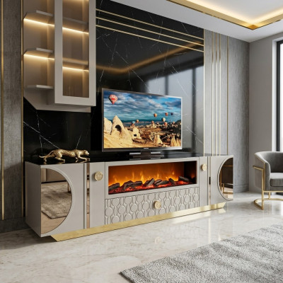 Luxus Lowboard rtv Regal Sideboard rtv Kommode Fernseh Ständer Schrank Möbel Neu