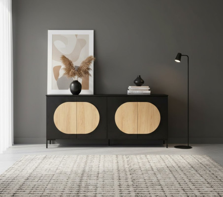 Kommode Grau Luxus Sideboard Schrank Schlafzimmer Kommoden Schränke Elegantes