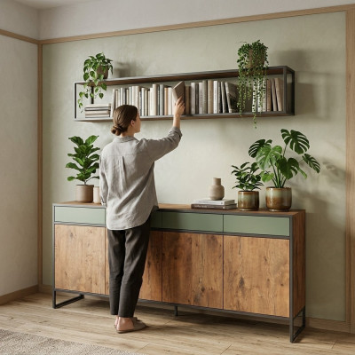 Kommode Braun Elegantes Kommoden Luxus Holz Schrank Schlafzimmer