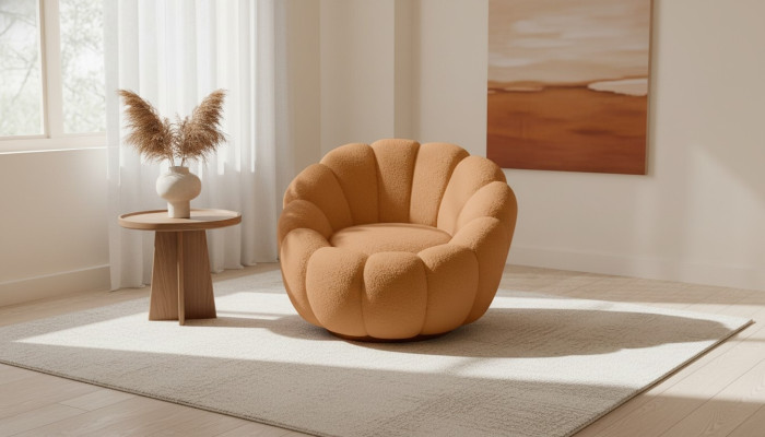 Luxus Sessel Club Fernseh Textil Einrichtung Möbel Lounge Relax Stuhl