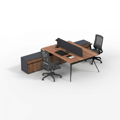 Arbeitstisch Laptoptisch Büromöbel Büroarbeitsplatz Bürostation Holzmöbel