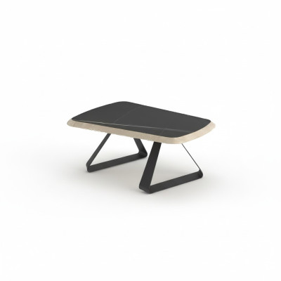 Arbeitszimmer Couchtisch Modernes Design Kaffetisch Braun Holzmöbel Neu