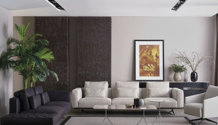 Sofagarnitur 4 3 1 Textil designer 2x Couchtisch Sofa Couch Polster 5tlg.