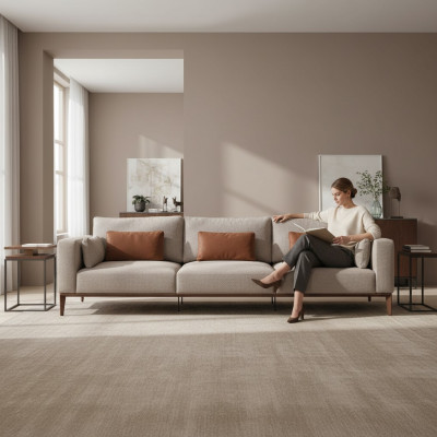 Wohnzimmer 4 Sofa Sitzer Design Möbel Couch Sofa Couchen Luxus