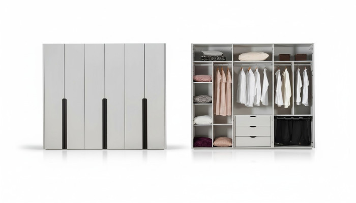 Schlafzimmer Schranke Kleiderschrank Holz Luxus Modernes Design Neu