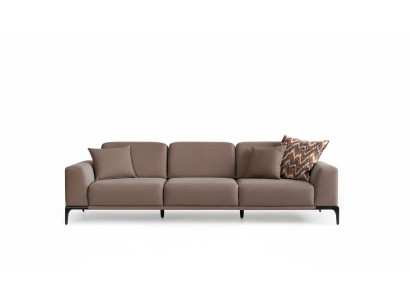 Wohnzimmer Dreisitzer Sofa 4 Sitzer braun Sofas Neu Couch Luxus neu
