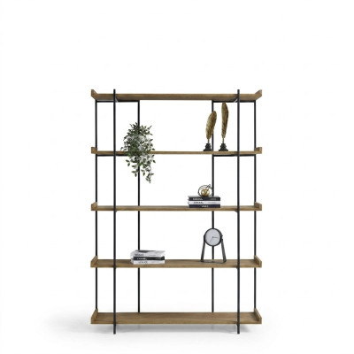 Standregal Regal Bücherschrank Bücherregal Wohnzimmer Holz Design Neu