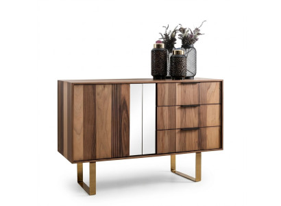 Luxuriöse Kommode mit Spiegel für Schlafzimmer im modernen Stil