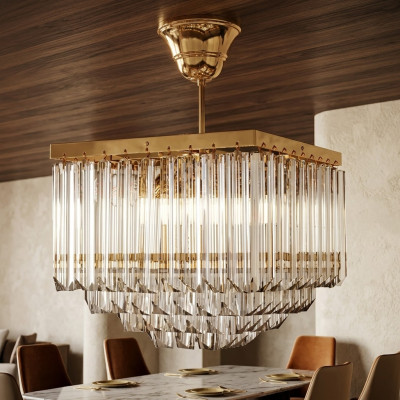 Wohnzimmer Kronleuchter Crystal Luxus Decken Neu Stil Modern Gold