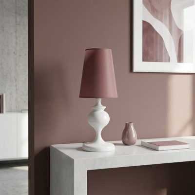 Wohnzimmer Tischleuchte Design Leuchte Lampen Luxus neu rot