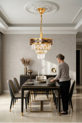 Kronleuchter Wohnzimmer lampe Esstischlampe neu Luxus Schlafzimmer