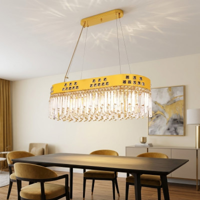 Kronleuchter Alter Antiker Crystal Lüster Kronleuchter new Luxus gold